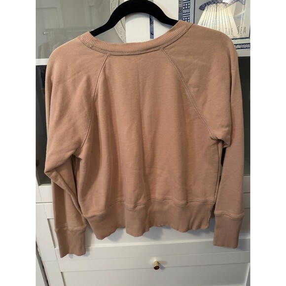 Banana Republic Khaki Crewneck – Women’s Size Medium - Picture 2 of 3